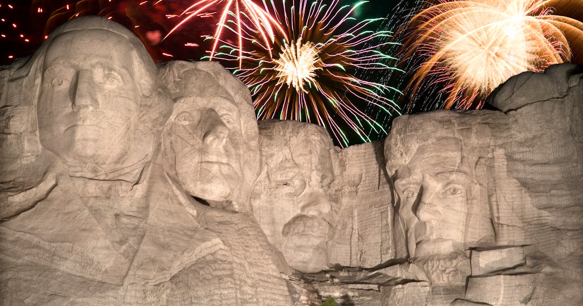 Trump's fireworks party at Mount Rushmore is stupid in so many ways