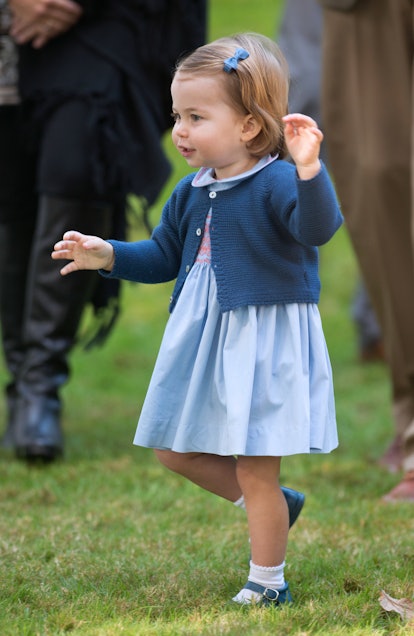 Princess Charlotte is wearing all her signature styles in this look