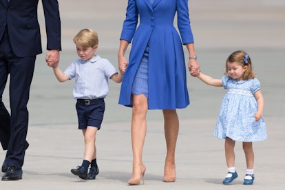 Princess Charlotte's patent leather shoes are sweet