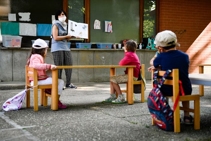 Advocates say outdoor classrooms could reduce the risk of coronavirus, providing a safer school opti...