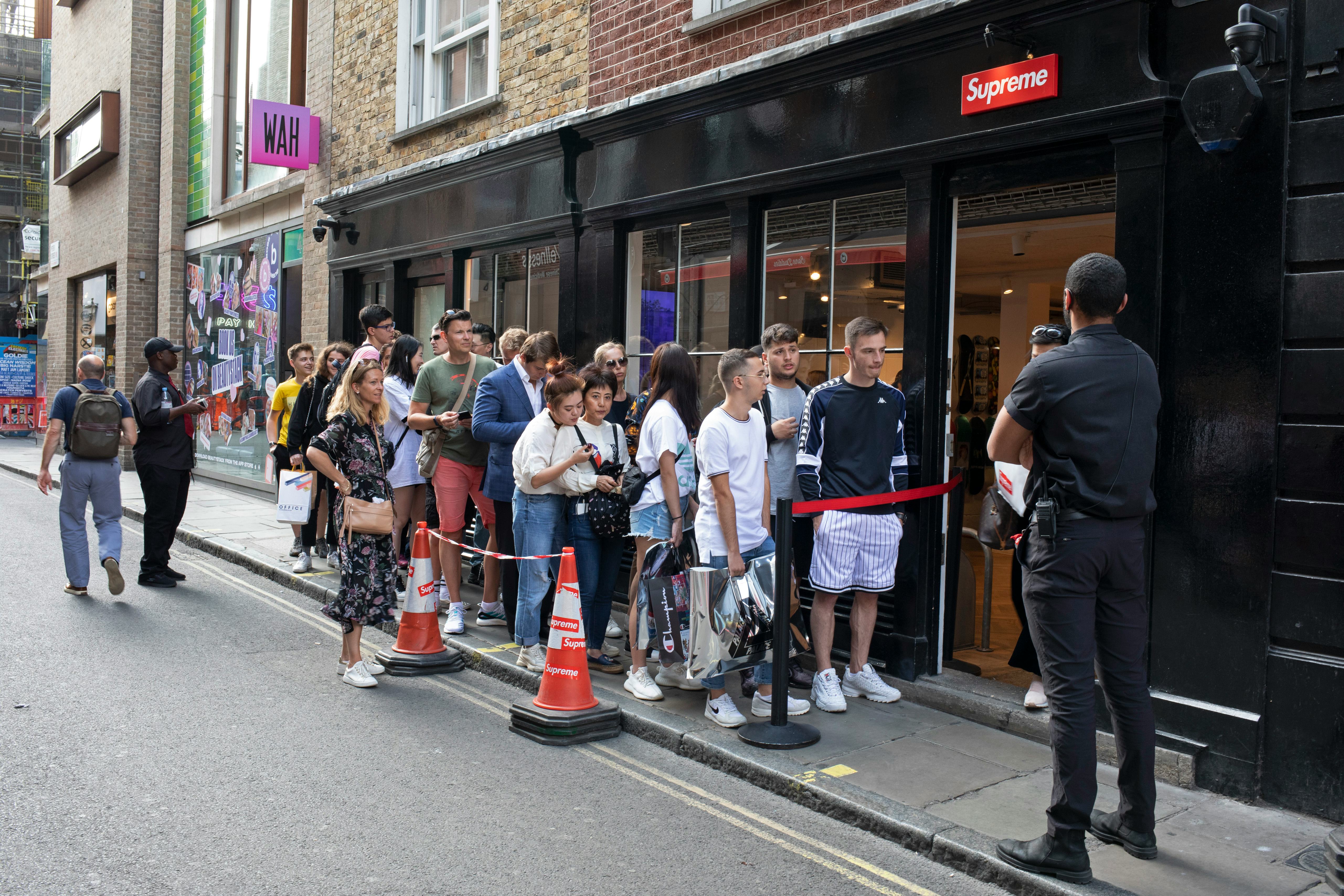 supreme store line