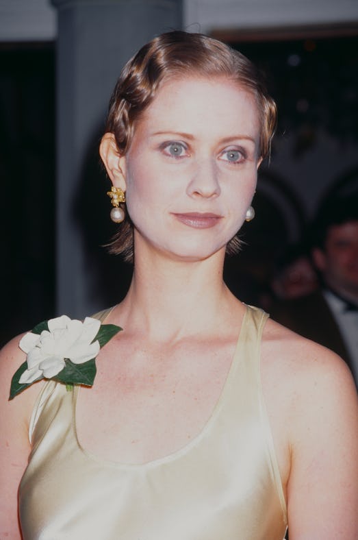 Cynthia Nixon at the opening night of 'Indiscretions', 1995