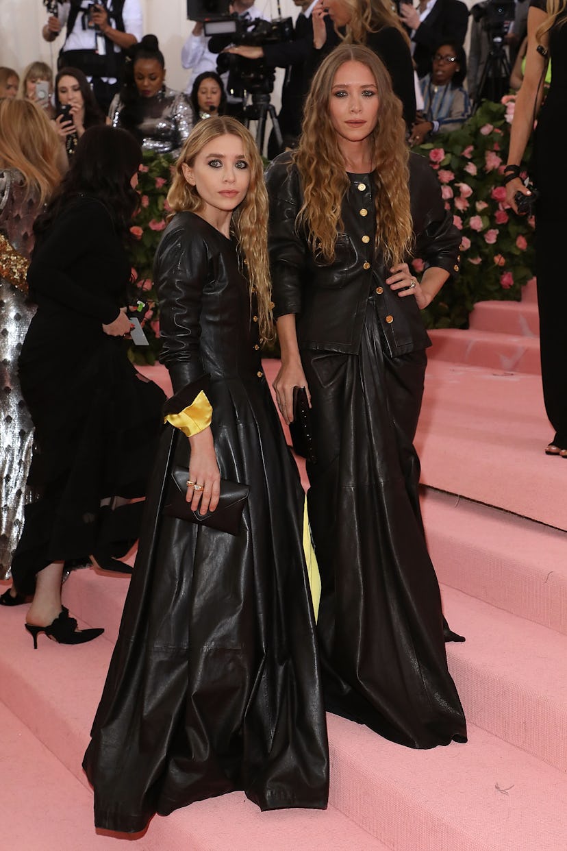 Mary-Kate and Ashley Olsen attend the 2019 Met Gala celebrating "Camp: Notes on Fashion" at The Metr...