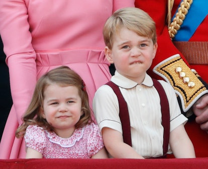 Prince George was all focus at the Trooping the Colour.