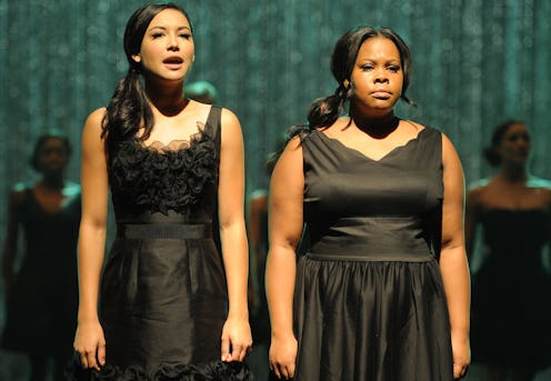 Naya Rivera, Amber Riley, 'glee'