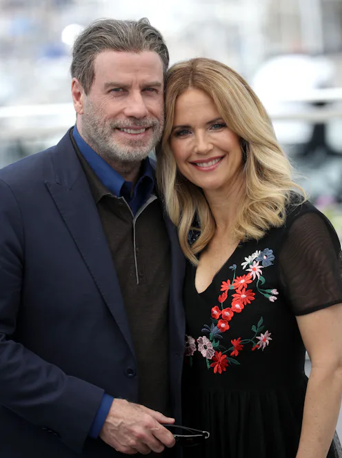 John Travolta and Kelly Preston