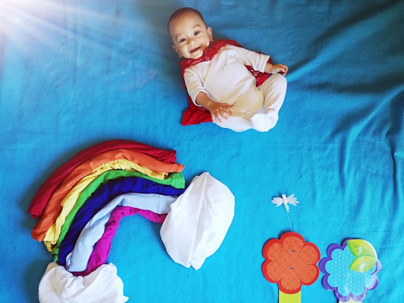 These rainbow baby names are associated with happiness
