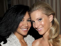 Heather Morris' Tribute To Naya Rivera Includes Photos Of Their Kids Playing.