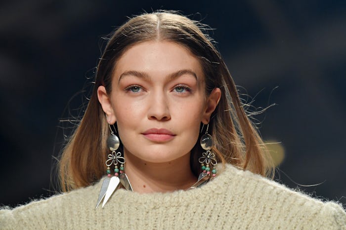 Gigi Hadid showed off her pregnancy bump in a new IGTV video on Wednesday.