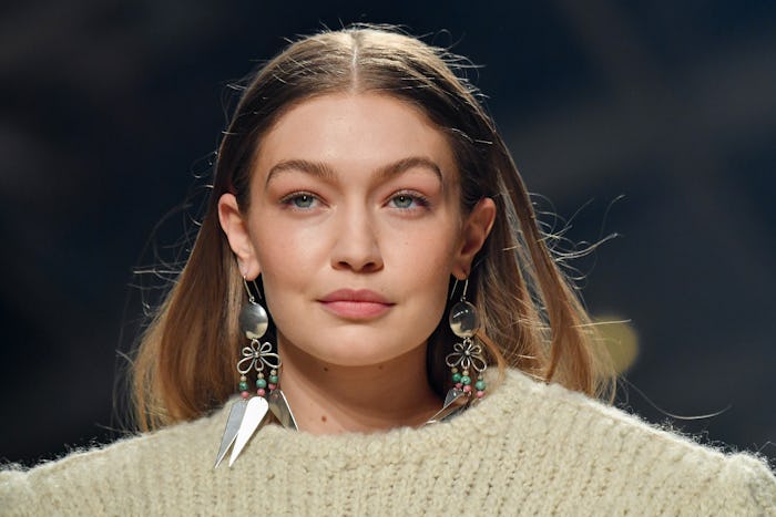 Gigi Hadid showed off her pregnancy bump in a new IGTV video on Wednesday. 