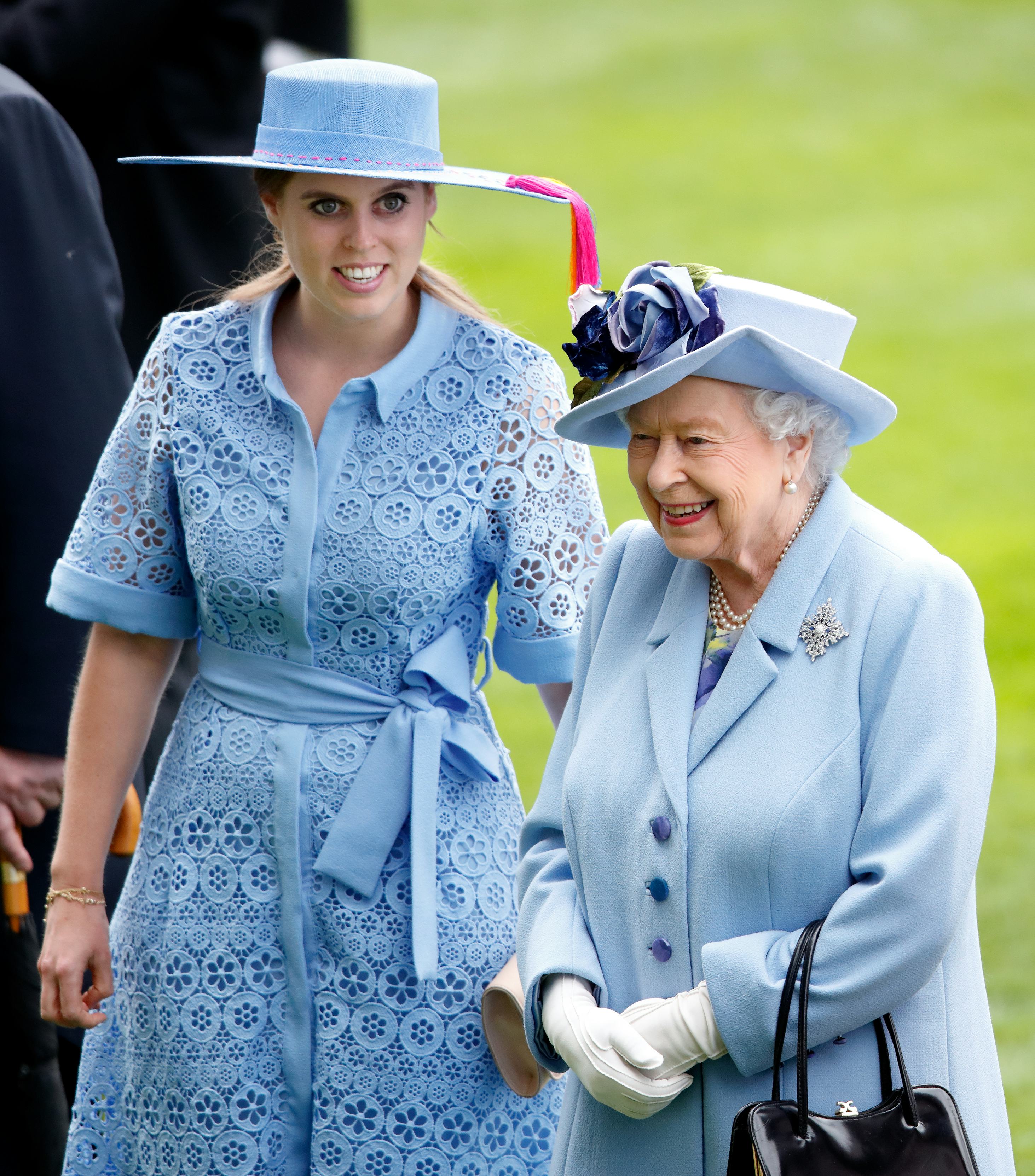 Princess Beatrice Borrowed Her Wedding Gown From The Queen