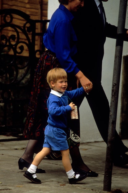 Young royal boys wear shorts regularly, and that includes their school uniforms