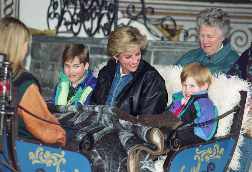 Prince William clearly can't resist his mom.