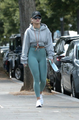 Rita Ora's Green Lululemon Leggings Are The Next Color Trend (And