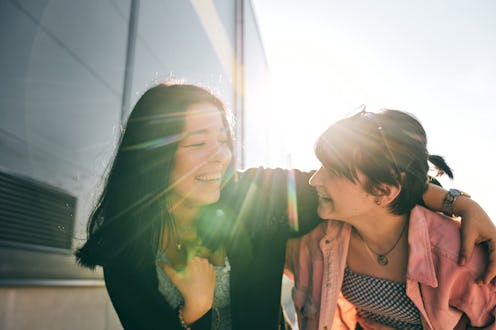 friends, laughing