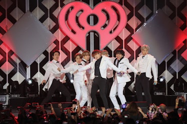 BTS performs for IHeartRadio.