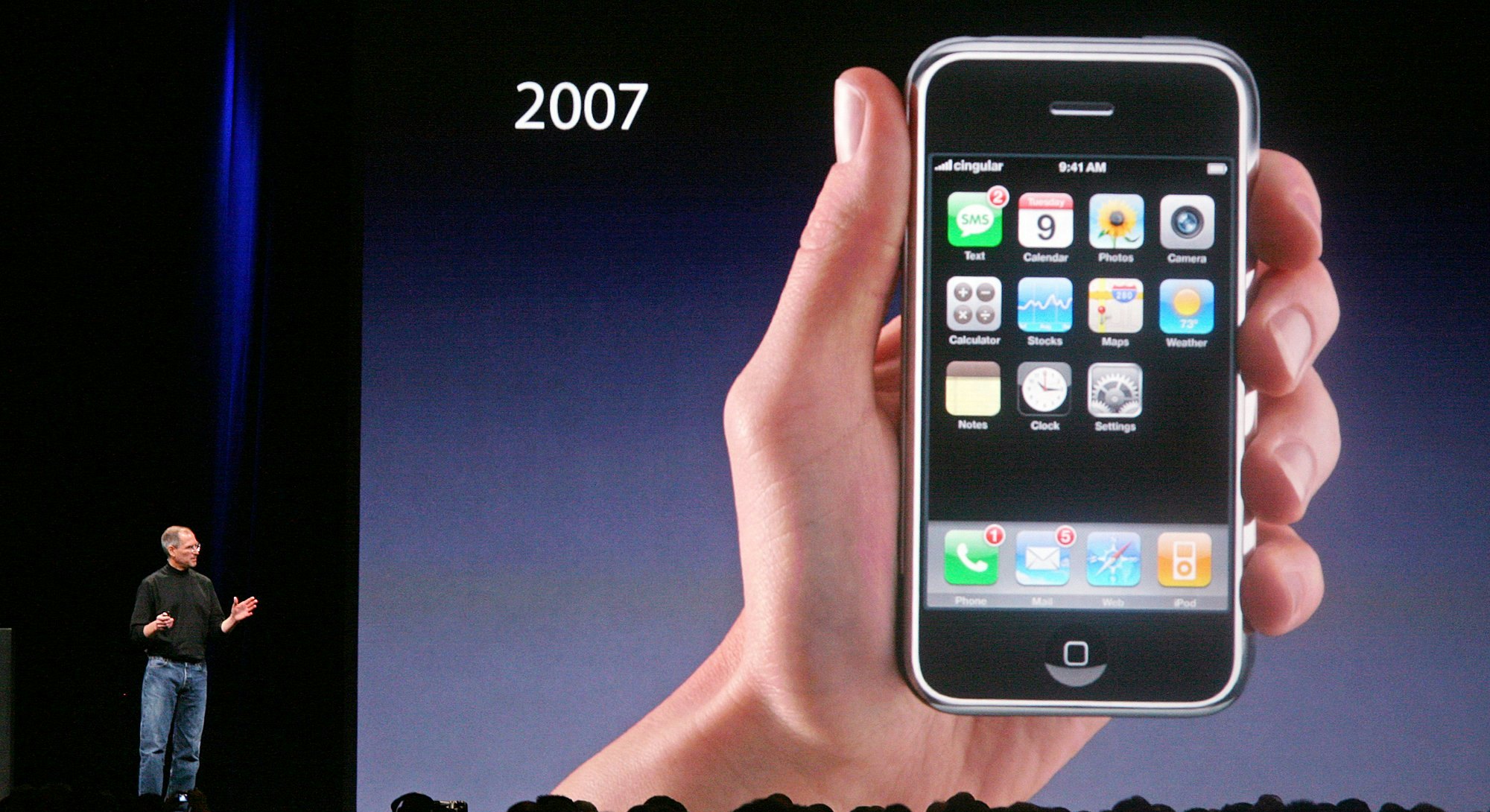 The original iPhone design from 2007.