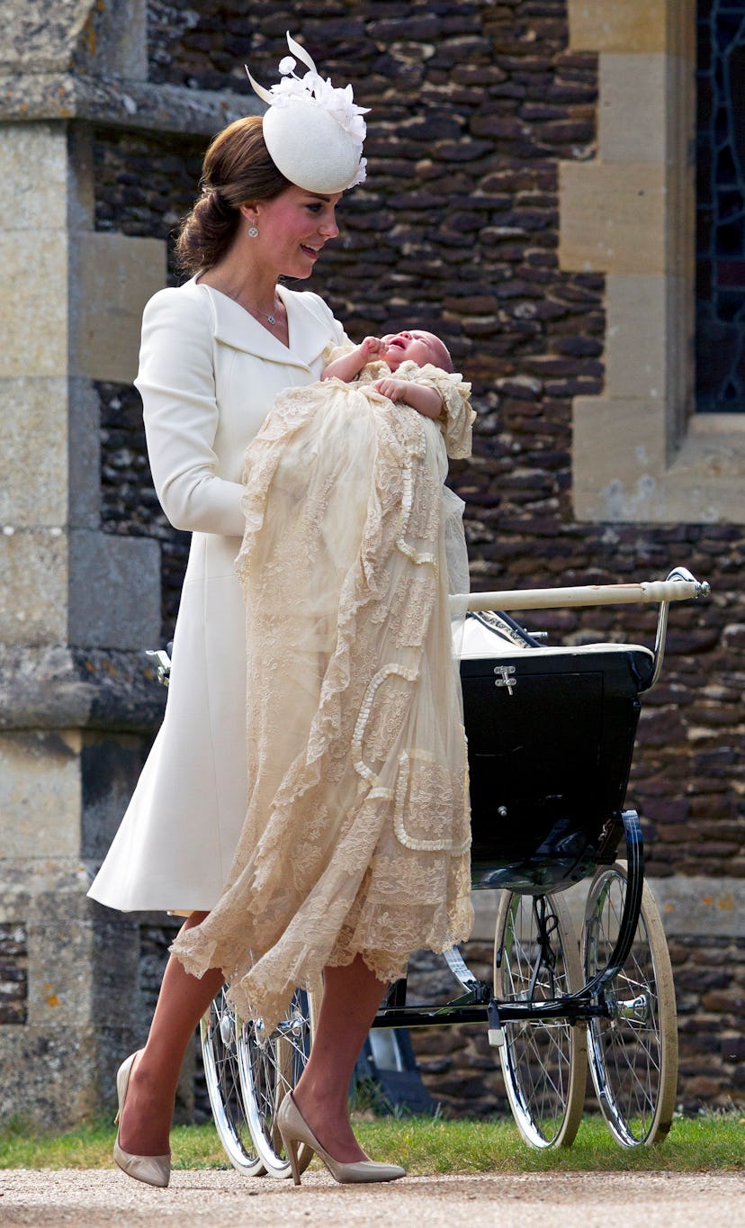 Kate Middleton and Princess Charlotte matched for her christening