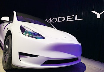 The Tesla Model Y uses nickel in its battery packs.
