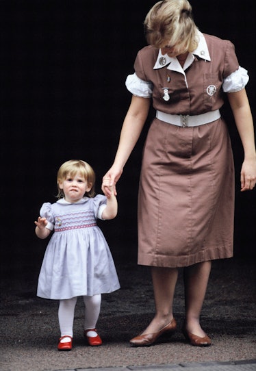 Princess Beatrice wore a very similar dress to Princess Charlotte.