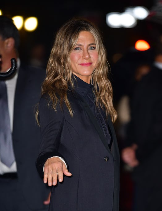 Aniston has tried a wide range of lipsticks including bright pink.