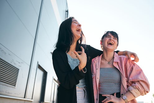 friends, laughing