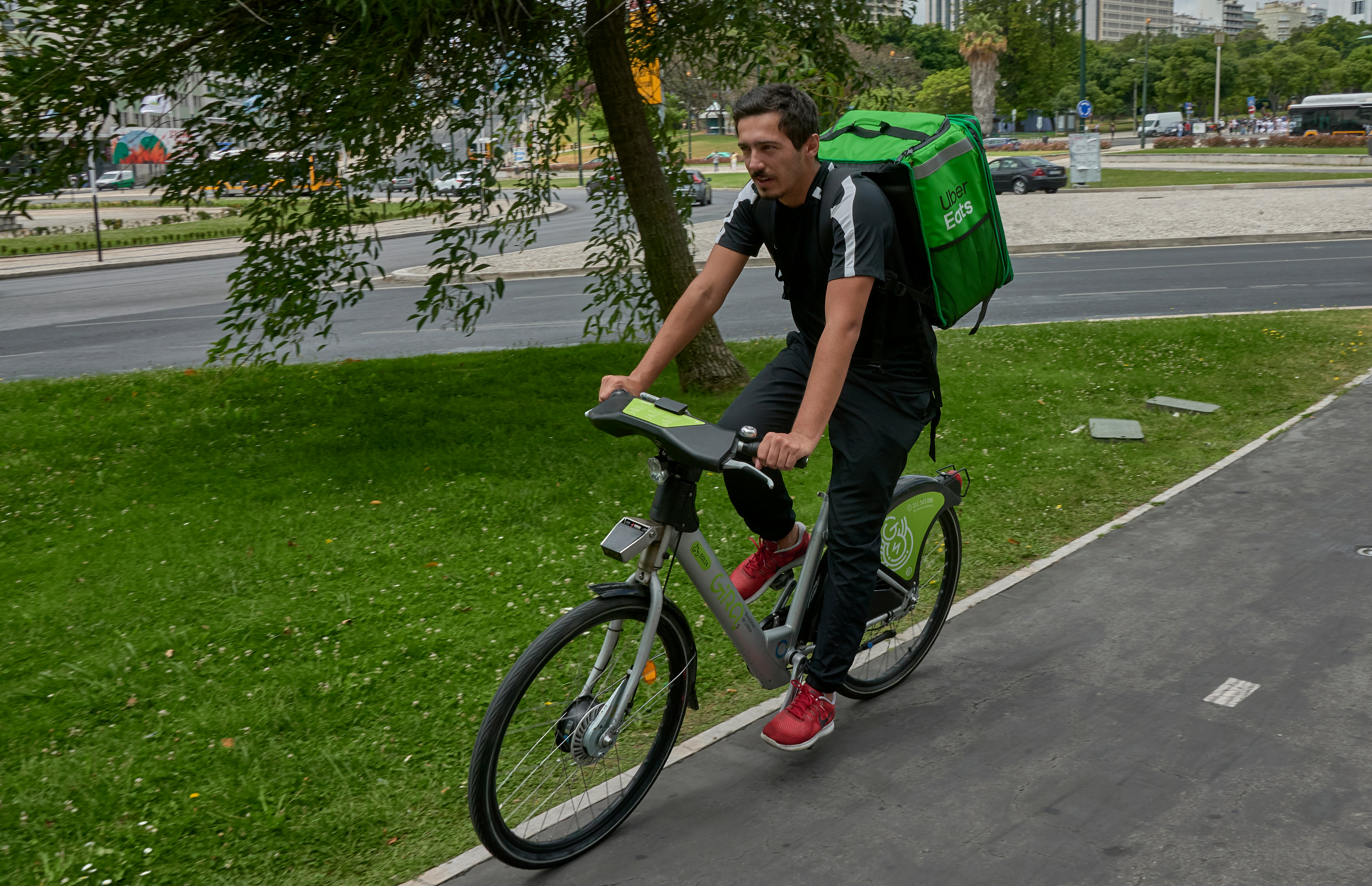 uber eats bike delivery reddit