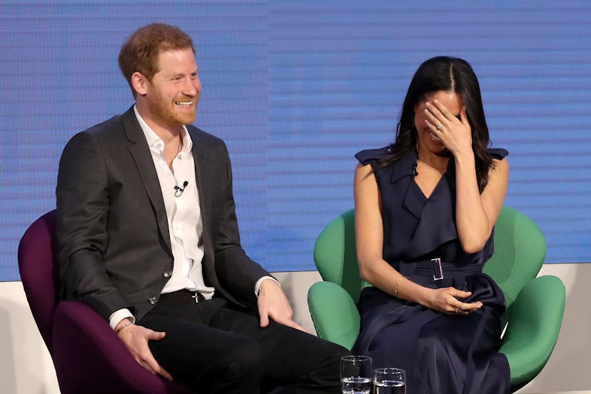 Prince Harry is great at making Meghan Markle laugh.