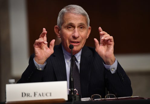 Dr. Anthony Fauci reacted to Brad Pitt's Emmy nomination.