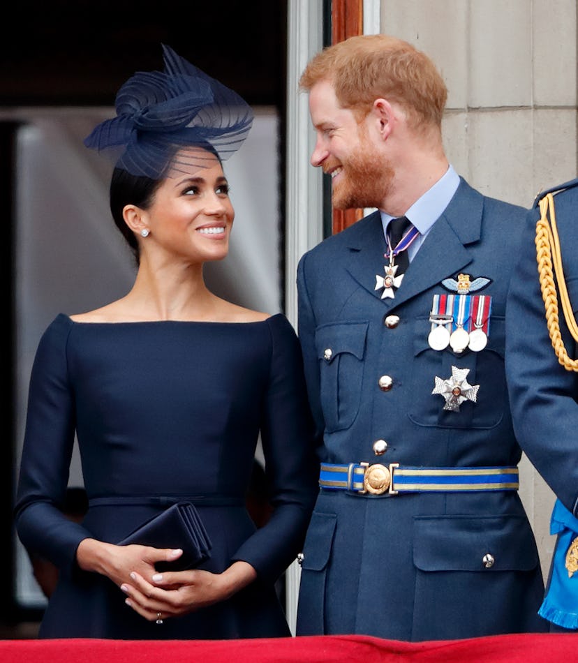 Meghan Markle's first event on the balcony of Buckingham Palace.