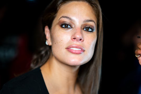 Ashley Graham celebrated her stretch marks in a bikini photo shoot.