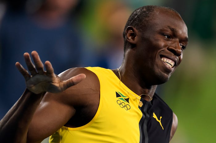 Usain Bolt welcomed daughter Olympia Lightning Bolt.
