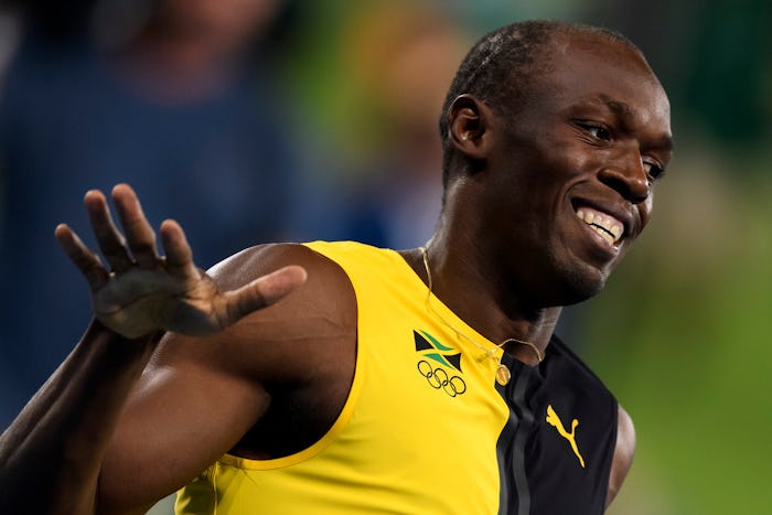 Usain Bolt welcomed daughter Olympia Lightning Bolt.