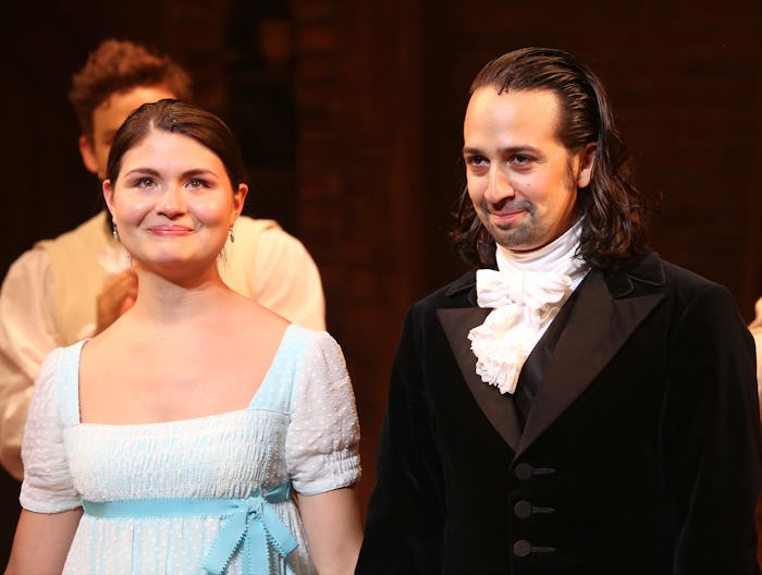 A little girl got very excited when she saw Phillipa Soo in 'Hamilton.'