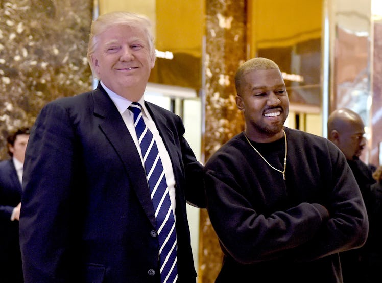 Kanye West meets with Donald Trump.