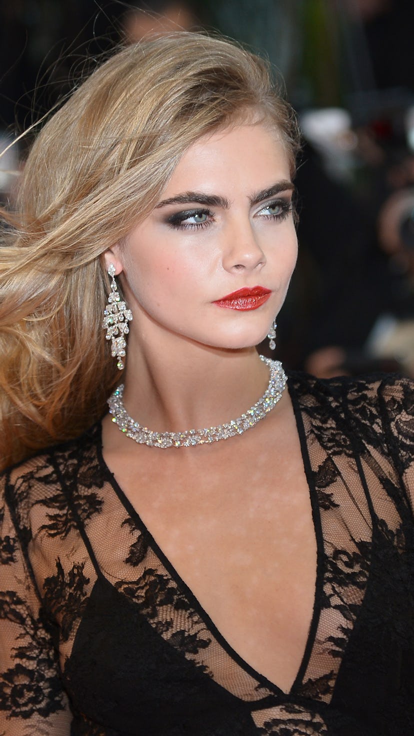 Cara Delevingne at the 2013 Cannes Film Festival.