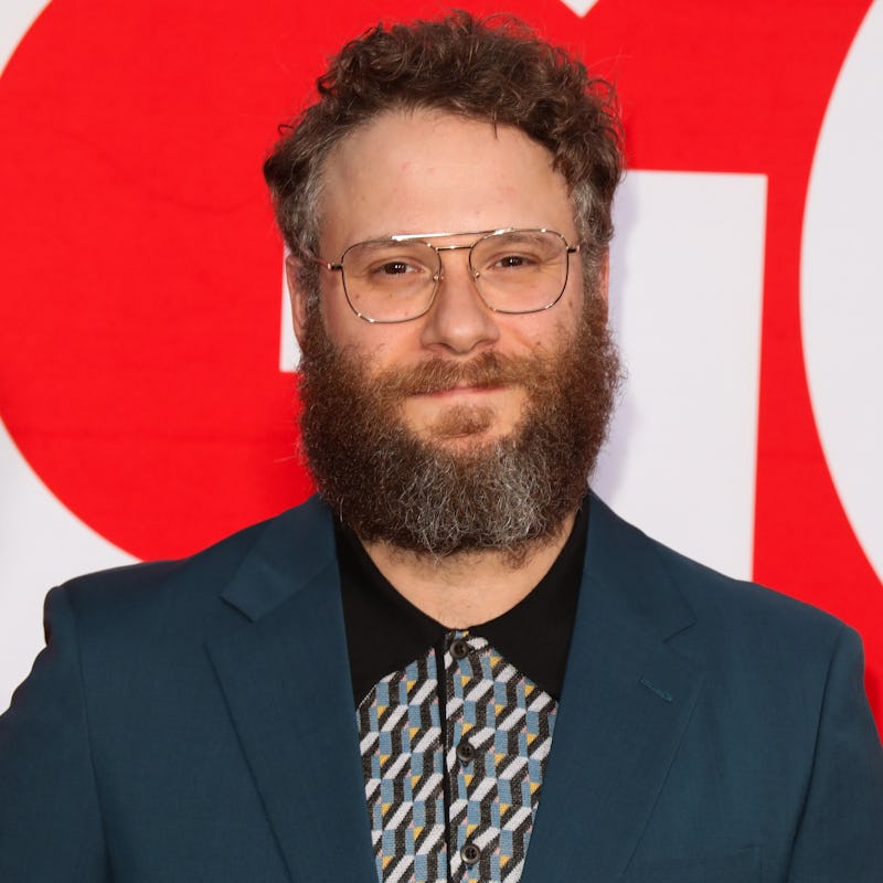 Seth Rogen posing for a photo