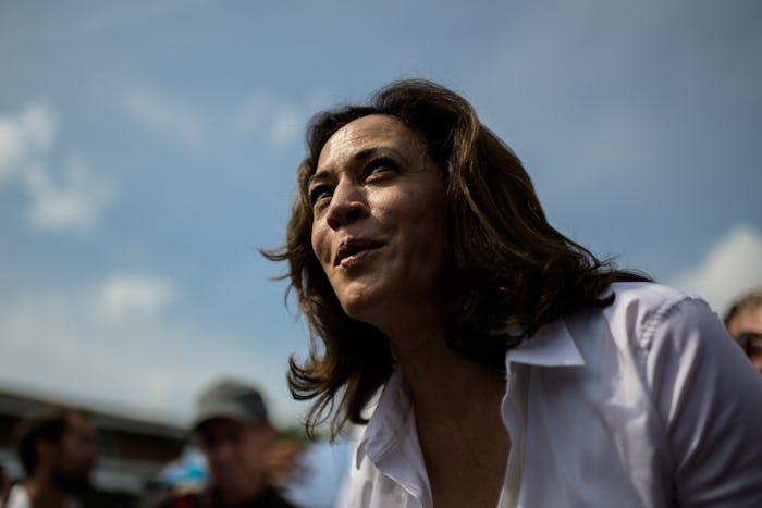 Throughout her time in public office, Democratic vice president nominee Kamala Harris has often been...