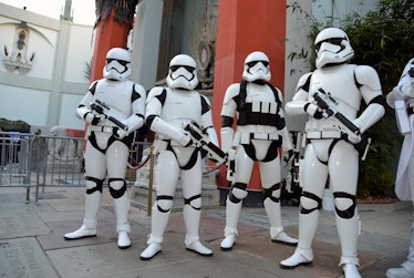 The stormtrooper design as envisioned by Ralph McQuarrie.