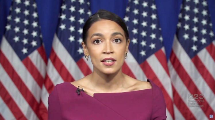 Alexandria Ocasio-Cortez nominated Bernie Sanders at the 2020 DNC and quickly drew headlines.