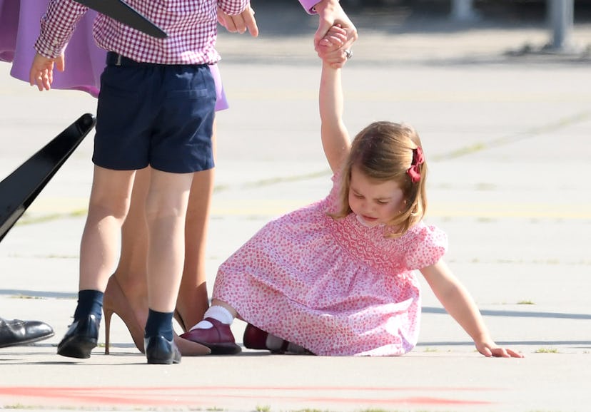 Princess Charlotte has had it.