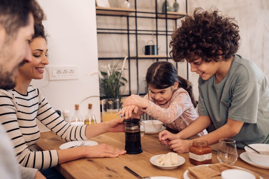 Families eating breakfast together is a new pandemic trend we can all get behind.