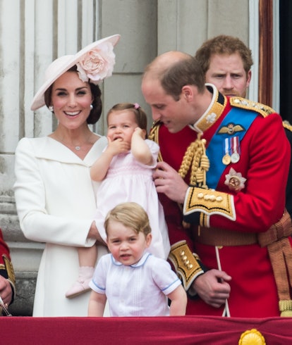 Princess Charlotte turns a deaf ear to her dad Prince William.