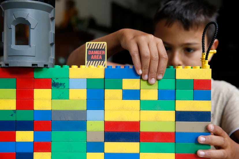 Building LEGOs is one thing your kids can do during school break time to help their brains.