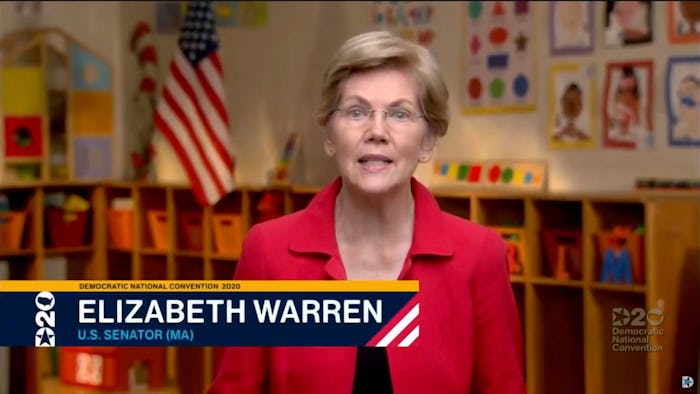 Elizabeth Warren's DNC speech addressed the nation's child care crisis head on. 