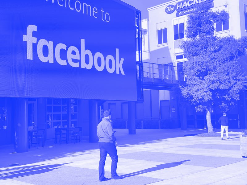 Facebook headquarters in Menlo Park, CA.