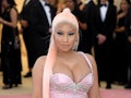 Nicki Minaj attends the Met Gala.