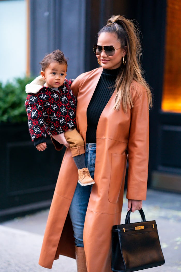 Chrissy Teigen is using Miles' love of 'Cars' to her advantage.