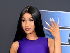 Cardi B hits the red carpet.