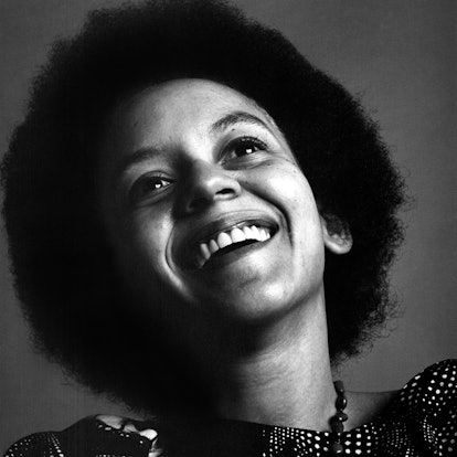 Poet and professor Nikki Giovanni photographed in 1970